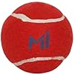 playR Turf Cricket Ball 100% Rubber Durable, Lightweight, High-Bounce Soft Tennis Ball for Outdoor Cricket Practice All-Season Cricket Ball for Men and Boys Pack of 3 - Red-picture-23