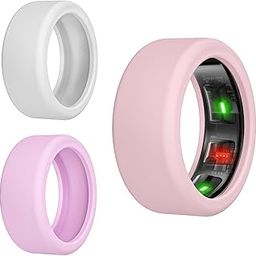 Silicone Cover Compatible with Oura Ring Gen 4/3, Elastic Protector for ULTRAHUMAN Ring AIR Working Out Accessories Men Women-picture-26