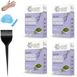 ORGASURE Natural Organic Indigo Powder for Black Hair color | 200g x 4 pack-image-72