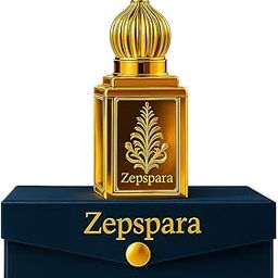 Zepspara Luxury Attar, Ornate Gold Glass Bottle with Crown Cap | Premium Gift Box Long-Lasting Non-Alcoholic Roll-On (Box colour and bottle shape may vary) 15ML | (Majmua)-image-62