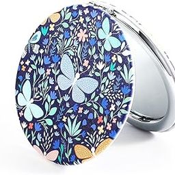 Crazygol Double-Sided Mirror Distortion-Free Travel Makeup Mirror for Woman Mother Kids-picture-16