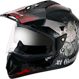 Off Road D/V Gangster Black Red Helmet-L Vega Off Road D/V Gangster Black Red Helmet-L-picture-18
