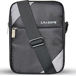 9-Inch Sling Bag for Men, Crossbody Travel Bag with Adjustable Shoulder Strap, Passport Bag, Handbag (CSB4-Black)-image-34