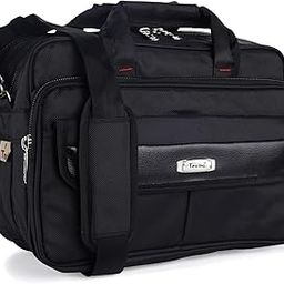 Polyester Laptop Messenger Bag, Multipurpose Bag For Mechanics, Electrician & Technician/Tool Bag/Shoulder office Bag with 6 Pockets & Compartment (20 Ltrs,14 Inch)- Black-picture-6