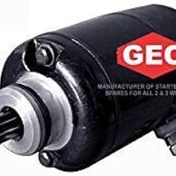 GEO Self Starter Motor Assembly for Motorcycle & Scooters (Bajaj Pulsar 220/ Pulsar 200), Black-18