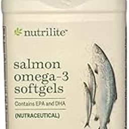 Nutrilite Salmon Omega-3 Sofgel,1 Count,60 Capsules-12