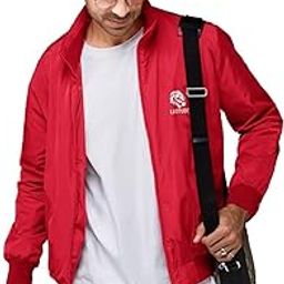 Men's Polyester Full Length Jacket-image-90