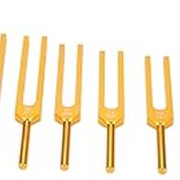 Tuning Fork Set, Aluminium Alloy Resonant Tuning Fork Improve Attention Portable with Hammer for Clinical Use-image-29
