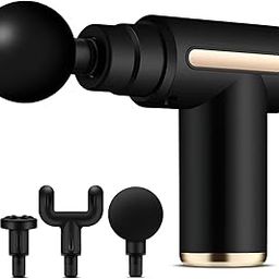 UrbanHaul Percussion Gun Massager for Full Body Pain Relief, Rechargeable Cordless Deep Tissue Massage Machine for Legs & Arms, Use at Home, Gym & During Travel - Black Color-image-49