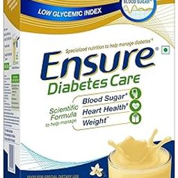 Ensure Diabetes Care- Nutrition to Help Control Blood Sugar Levels- 200gms (Vanilla Flavour)-image-37