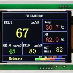 2.8" Digital Car PM2.5 Air Quality Detector Tester Meter AQI Home Gas Monitor-13