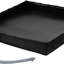 CALANDIS™ Foldable Shower Base Beach Outdoor with Drain Pipe Portable Tent Shower Base-image-76
