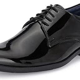 Men's Glossy Formal Lace-Up Shoes | Comfort and Quality in Sleek Design | Perfect for Parties and Formal Dress | Premium Craftsmanship, Ideal for All-Day Wear (8233)-image-21