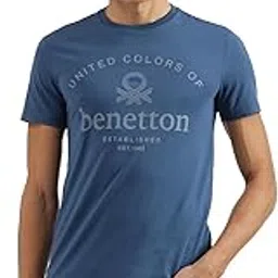 united colors of benetton Men's Cotton Regular Fit T-Shirt-picture-28
