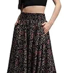 nexsus apparels Women Flared Viscose Rayon Trousers-picture-4