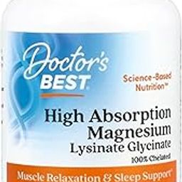 Doctor'S Best High Absorption Chelated Magnesium - 100 Mg, 120 Tablets-22