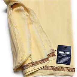 Handloom Bhagalpuri Cotton Chadar-190 TC Soft Silky Giza Cotton Premium Shawl for Winter (Size Single)-image-51