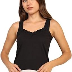 Slips Camisole for Women - Soft, Breathable, and Lightweight Cotton Fabric for Stylish, Comfort | Rosy Bloom | Perfect for Everyday Wear, Layering, or Sleepwear-image-45