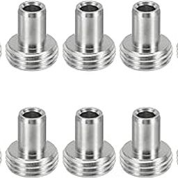 PATIKIL Fiber Optical Tool, 10 Pack Metal Heads for Visual Fault Locator Fiber Cable Tester-25