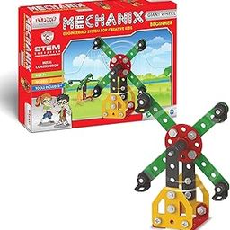 Mechanix - Beginner - Giant Wheel MECHANIX Range, MECHANIX Beginner Series for Cool Construction Vehicles, STEAM Education for Boys and Girls Age 7+ Years - Return Birthday Gift-image-66