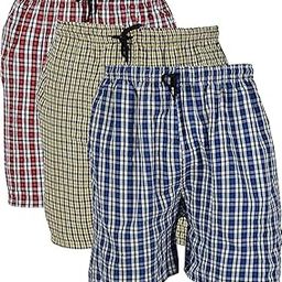 Men's Cotton Boxers (Pack of 3) (Multicolor)-image-3