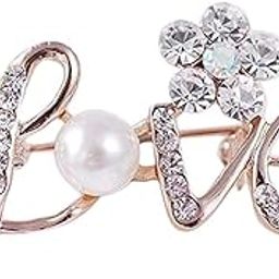 Brooch Pin Fashion Crystal Rhinestone Jewellery Pin Vintage Accessories Decoration Clothing Bouquet Brooches for Bridal Women Girl- S44-image-83