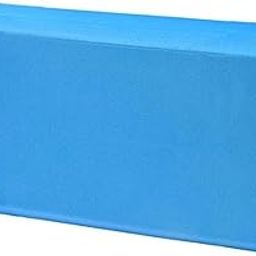 Vector X High Density EVA Foam Yoga Block Brick, Improves Strength Aid Balance and Flexibility, Light Weight, Odour Free (Pack of 1, Blue)-picture-16
