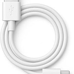 Redmi 67W USB A to Type C Hypercharge 1M Cable 6Amp Fast charging speed Compatible with Mi, Redmi 15 Ultra/15/Note 14 Pro+/14/14C/13/12/A5/Poco Android Phone Laptop, White-image-1