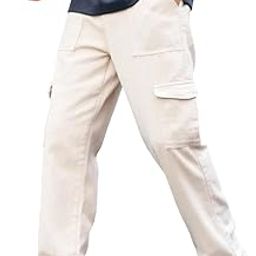 Men Relaxed FIT Denim Jeans | Cargo Denim Jeans | Multi Pocket Pant for Men's |-image-21