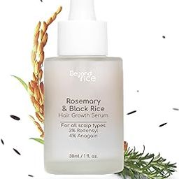 Beyond Rice Hair Growth Serum with Rosemary, Black Rice, Redensyl, Anagain | Controls Hair Fall | Advanced & Clinically Proven 30ml-image-50