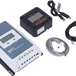 PV charge/discharge controller for power generation project, RS485 interface LCD display MPPT solar controller 12V / 24V 30A-12