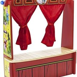 Imagination Generation Kid Wooden Wonders Mother Goose's Tabletop Puppet Theater-picture-11