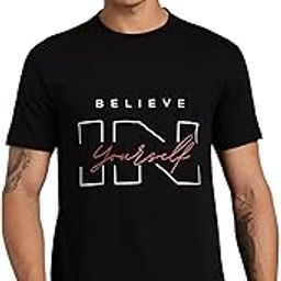 Armoury Men’s Regular Fit Pure Cotton T-Shirt | Printed Casual Round Neck Tees | Soft & Breathable Fabric | Sizes S to XL-image-28