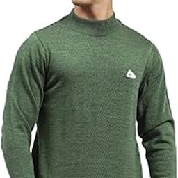 Mens Solid High Neck Full Sleeve Pullover (1240533TN)-picture-51