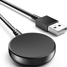 Charger for Samsung Watch Compatible with Galaxy 7/6/6 Classic/5/5 Pro/4/4 Classic/3/Active Ultra/FE Watch-Charger USB Magnetic Charging-3.3ft/1m-picture-10