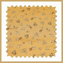 Pure Cotton Yellow Floral Unstitched Shirt Fabric-picture-52