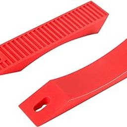 LOOM TREE® 2X Dumbbell Holder Lightweight Silicone Barbell Wedge for Weight Rack Red | Fitness Running & Yoga | Strength Training | Dumbbells-picture-15