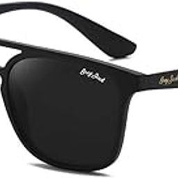 TR90 Square Polarized Sunglasses for Men Women UV Protected Frame 1231-picture-6