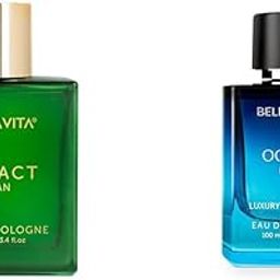 Bella Vita Luxury Impact Man Eau De Cologne Men Ocean Aquatic Eau De Parfum With Marine Orchid & Musklong Lasting Fresh Citrusy & Woody Edp Fragrance Scent Liquid Perfume100 Ml-16
