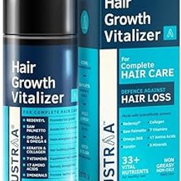 USTRAA Hair Growth Vitalizer - 100ml - Boost hair growth, Prevents hair fall, Delays Hair Greying, With Redensyl and Onion Extract, Non-oily serum for complete hair care and nourishment-25