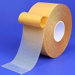 SOLDRIGHT yellow 3cm wide 20 meter double-sided cloth tape D High Adhesive Strength Mesh Double Sided Tape, Strong Tape, Double Sided Mounting Tape Used For Carpet Edge Banding.-image-37