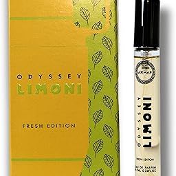 Armaf Odyssey Limoni Fresh Eau De Parfum (EDP) - 7ML Trial Pack | Fresh Citrus Long-Lasting Fragrance for Men & Women | Perfume for Unisex | Energizing, Unisex Scent-image-47