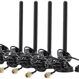 NBR 6dbi Sucker Omni Whip Rubber Duck with SMA Male Connector 3G /4G GSM Sucker Antenna 700-2700MHZ Full-Band OMNID Directional Antenna- 5 Pcs.-image-99