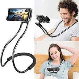 Neck Stand 360 Degree Rotation Flexible Multi-Function Creative Mobile Phone Holder, Lazy Hanging Mobile Neck Holder-24
