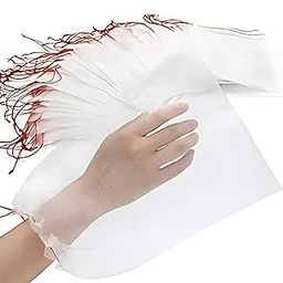 Divayanshi Fruit Protection Bags | Reusable Mesh Net with Drawstring | Breathable, UV-Resistant & Eco-Friendly | Insect & Pest Cover for Fruits, Vegetables, Garden & Farm | 8"x12" 12 pcs-21