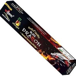 Matrachaya Black Dragon Incense Sticks | Fresh Flower Scent | Mosquito Repellent Agarbatti | Long Lasting Aromatic Sticks | 12+1 Sticks in Each Box - Pack of 5-image-13