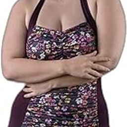 Printed Halterneck Sleevless Padded Legsuit for Women| Swimming Suit for Women-image-49