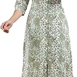 Women Pure Cotton Floral Kurta & Pant Set Cream Color Trending Outfit-picture-22