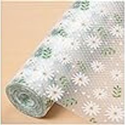 Sandra 3 Pcs 45x125 cm Each EVA Shelf Mat Set of 3 – Anti-Slip Printed Liners for Drawer, Fridge, Kitchen & Wardrobe | Waterproof, BPA-Free, Reusable, Food Safe Shelf Roll Mats - 3-image-5