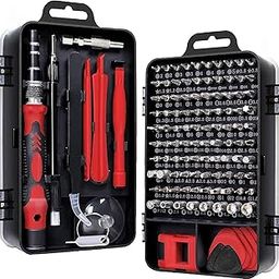 Novo 115 in 1 Interchangeble Multipurpose Mini Screwdriver Set Magnetic Slot Wrench Bits Repair Tools Kit Set Combination Screwdriver Set for Home Appliance,Laptop,Mobile,Computer-31